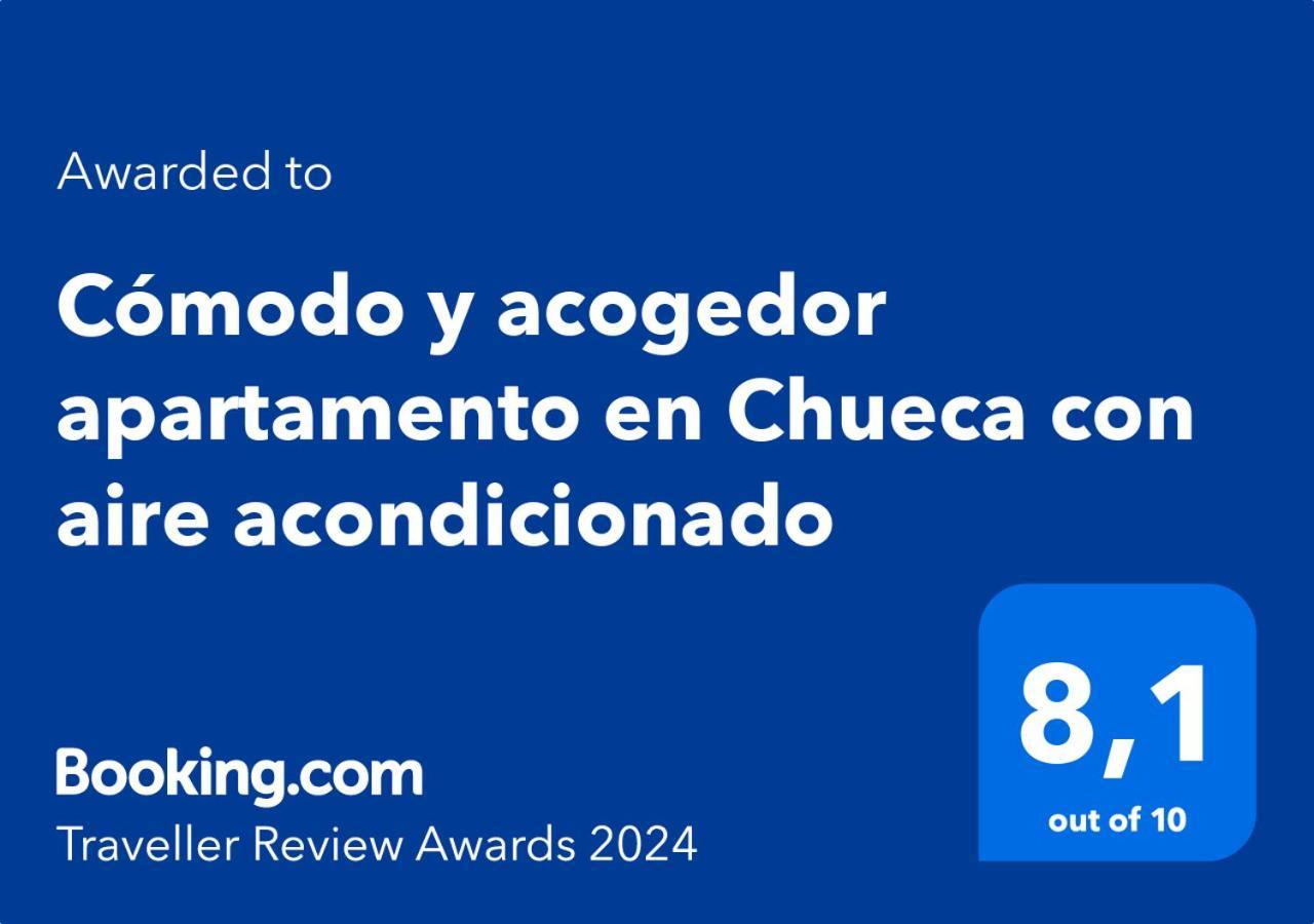 Acogedor Apartamento Con Balcon En El Barrio De Chueca, Gran Via Con Aire Acondicionado Y Calefaccion Madrid Eksteriør bilde